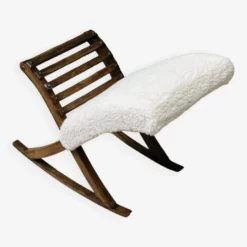 Rocking Footrest In Wood And Buckle -Cozy Seats Store ccb543e4 64ff 4353 9c19 68070d074bac