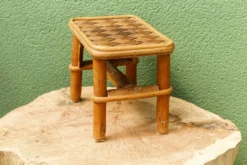 Bamboo And Rattan Footrest -Cozy Seats Store cd781aac 69f9 44e1 b9c4 1413f39d4f78