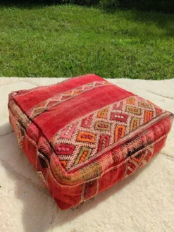 Berber Kilim Style Pouf