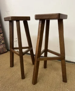 Pair Of Vintage Brutalist Bar Stools -Cozy Seats Store d0048eba e136 4921 b6a7 477a75936799