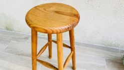 Vintage Chalet Style High Stool -Cozy Seats Store d345c29a 494b 4844 80e2 4c481c2fec3d