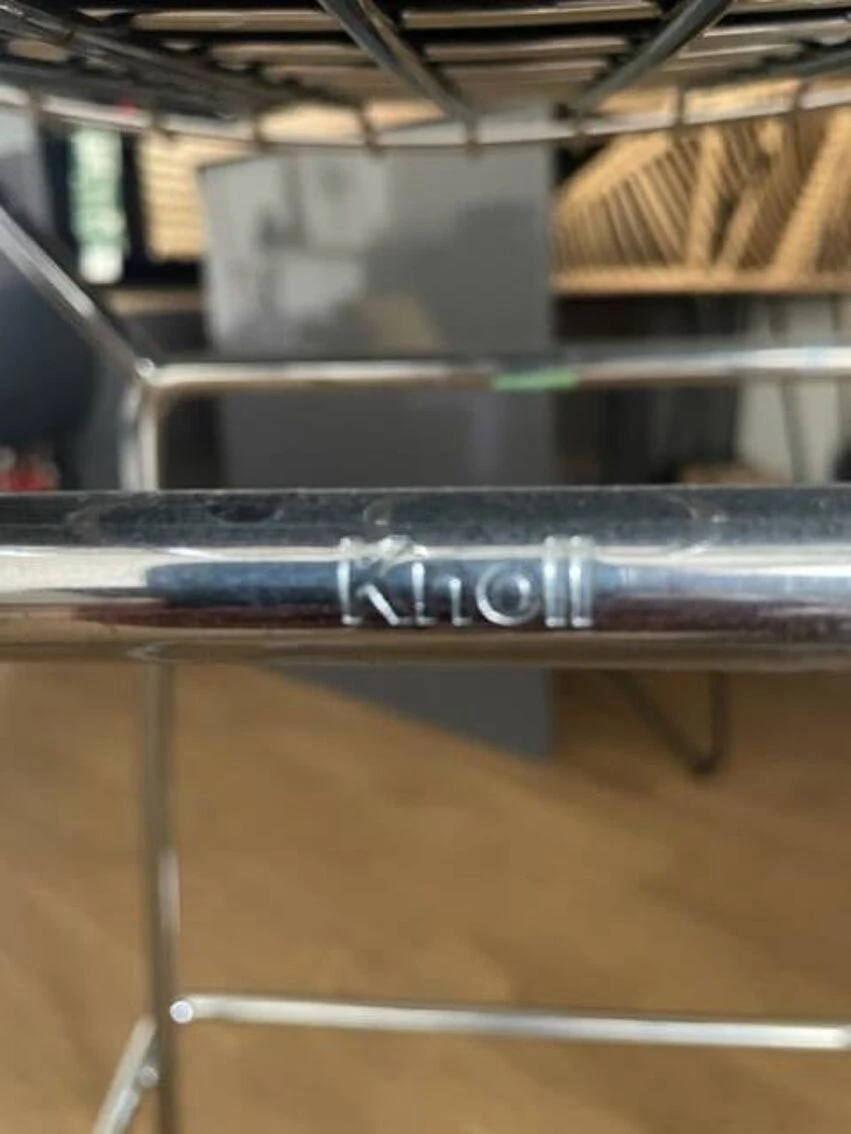 Knoll Bertoia Genuine Bar Chairs 4 Knoll Bertoia Genuine Bar Chairs - Image 4
