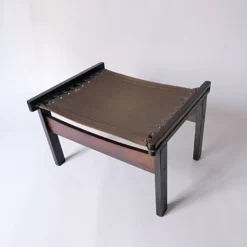 Ottoman Safari Chair Design Afdal Bruksbo Vintage 70s 1970s Scandinavian -Cozy Seats Store d6862f52 ba89 472a 90fe f9072f421947