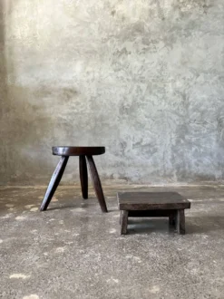 Small Stool, Side Stool In Old Teak, Footrest -Cozy Seats Store d6a87d70 dc70 461c bdf3 0c7b0d8ef89b