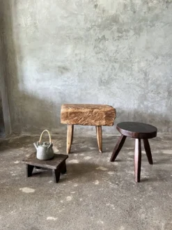 Small Stool, Side Stool In Old Teak, Footrest -Cozy Seats Store dbd941d1 120a 471f 8957 462e81b85baf