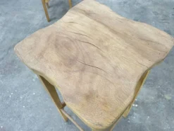 4 High Stools 1960 In Raw Wood -Cozy Seats Store dd0a1f1b c00e 45c5 aa4f 1559e7e178b2