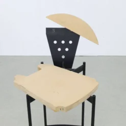 8x Unique Postmodern Bar Stool, One-off, 1990s -Cozy Seats Store ddd9b269 d76d 4808 bd22 9ef4988cbebc