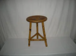 Bamboo Tripod Stool From The 1950s -Cozy Seats Store de53dd45 bb70 49f5 a735 a3cf76273ab1