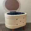 Vintage Chest Pouf From The 60s
