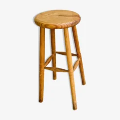 Vintage Chalet Style High Stool -Cozy Seats Store de88503b 7b0f fe15 9f57 a054e47f11a9