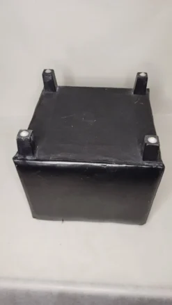 Black Cube Stool / Pouf / Footrest -Cozy Seats Store def0b60d c80e 45e5 bdaf 7357663b1933