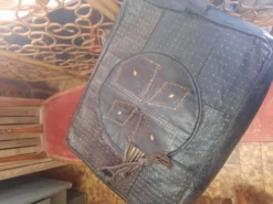 Vintage Leather Pouf -Cozy Seats Store dfabb13d 558d 46d2 a857 5420f3984389