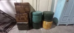 Set Of Vintage Leather Poufs -Cozy Seats Store e16c53df f899 4845 b05b 3f06a83cbd70