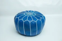Moroccan Leather Pouf, Moroccan Ottoman Pouf, Blue Moroccan Pouf, Moroccan Vintage, Leather Pouf 5 Moroccan Leather Pouf, Moroccan Ottoman Pouf, Blue Moroccan Pouf, Moroccan Vintage, Leather Pouf -Cozy Seats Store e278002a 3c06 4ac6 9903 ea225afcf32e