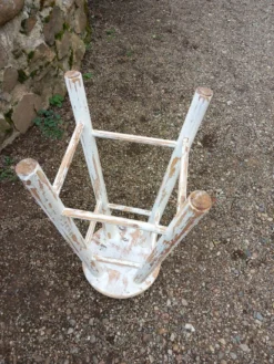 High Stool In Recycled Style Wood -Cozy Seats Store e3fa280b c463 4062 86b0 540ea45424d0