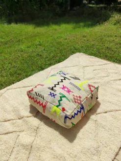 Berber Bohemian Style Pouf -Cozy Seats Store e54bb3a9 fb75 4f5c aede 680c113a8759