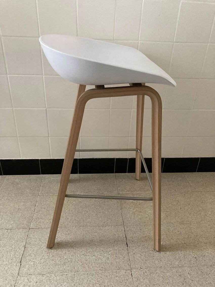 Hay About A Stool Aas 32 Bar Stool White 4 Hay About A Stool Aas 32 Bar Stool White - Image 4