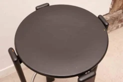 Vintage Bruno Rey Black Stool -Cozy Seats Store ea044a63 baec 4a92 b7c7 7af459ae3d32