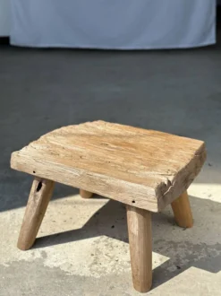 Small Side Table Or Stool In Four-legged Blond Teak H:30 L43 L30 23 Small Side Table Or Stool In Four-legged Blond Teak H:30 L43 L30 -Cozy Seats Store ed149fbb 80ef 4ebd 9fec 1bbec7e146e7