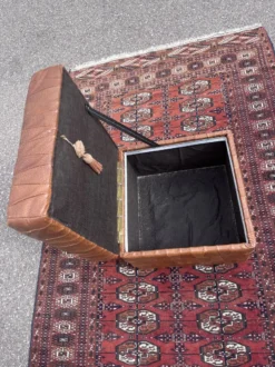 Leather Ottoman Chest
