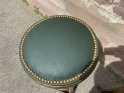 6 Thonet Bentwood Bar Stools 60s Bentwood Stool Thonet Wood & Leather French Bar Stool