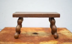 Wooden Stool, Small Beaded Foot Stool, Plant Holder -Cozy Seats Store f609a50d 23b0 4361 8cac fad8b505d32e