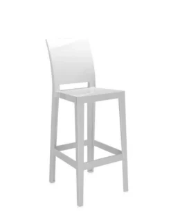 One More Please Stool White 75cm - Kartell -Cozy Seats Store ff64b4f7 cbb6 46e4 b68b 9cf1c83f6dba